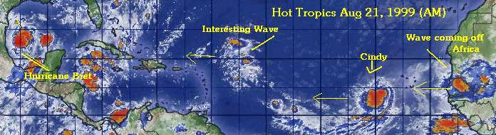 The Tropics are Red Hot!