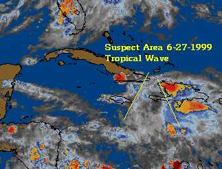 This Area has a chance if it moves into the western Caribbean